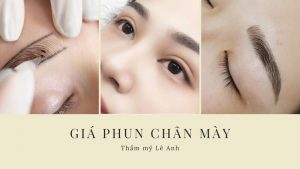 Giá phun chân mày