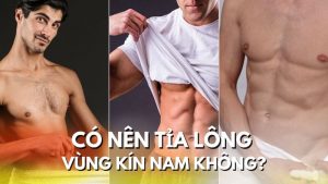 Có nên tỉa lông vùng kín nam không