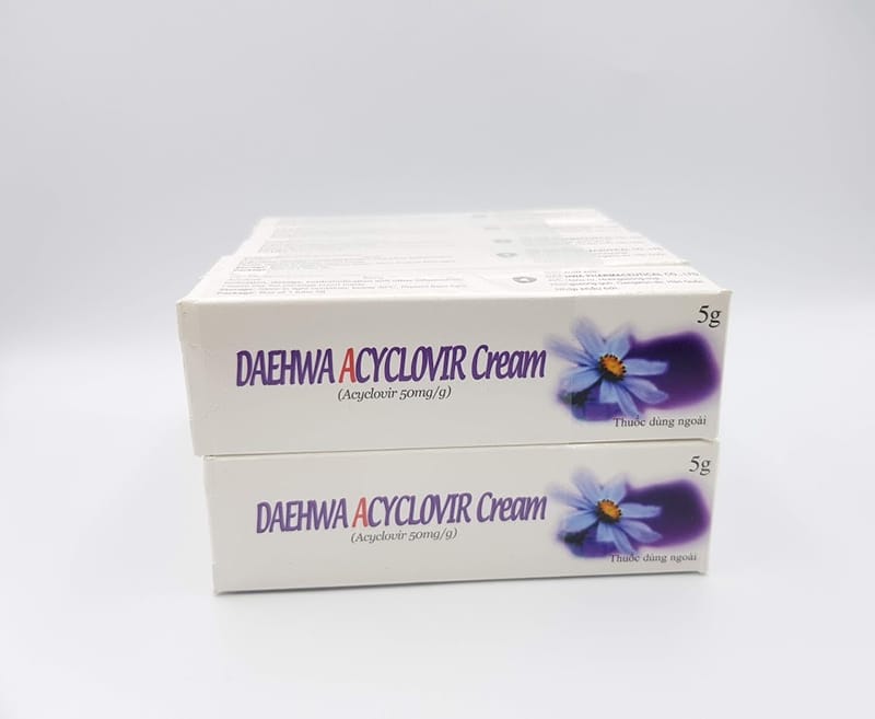 Daehwa Acyclovir Cream có tác dụng gì? Các thành phần chính