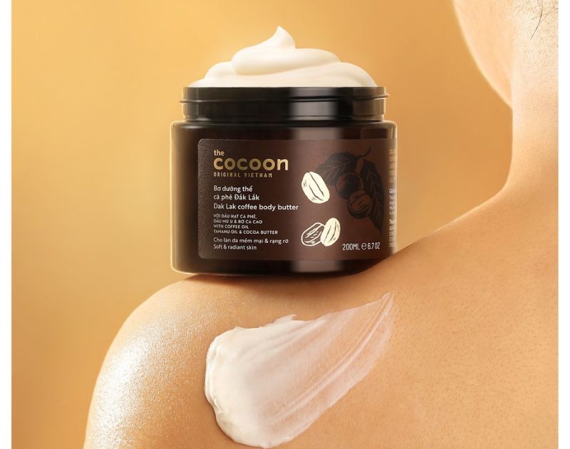 Kem dưỡng trắng body Cocoon cà phê thiên nhiên