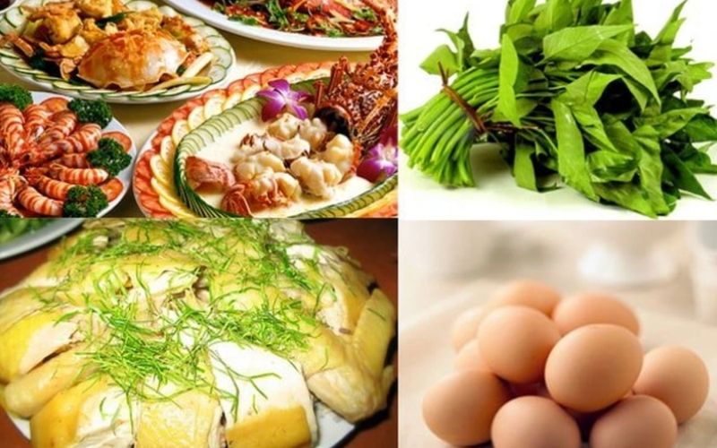 Hải sản và thịt gà chứa các chất khiến vết xăm bị loang lổ